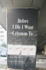 Before I die...