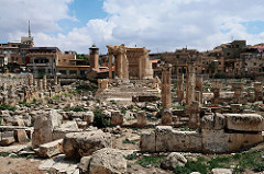 Venus Temple and Temple of the Muses in Baalbek