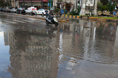 Flash flood, Beirut, Lebanon