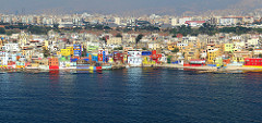 Ouzville, a very colorful neighbourhood of Beirut, Lebanon