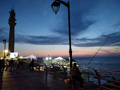 Corniche by night