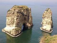 Raouche rock, Beirut...