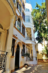 Restored building