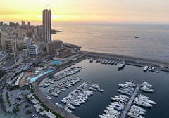 Marina at Zaitunay bay, Beirut, Lebanon