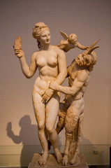 Group of Aphrodite, Pan and Eros
