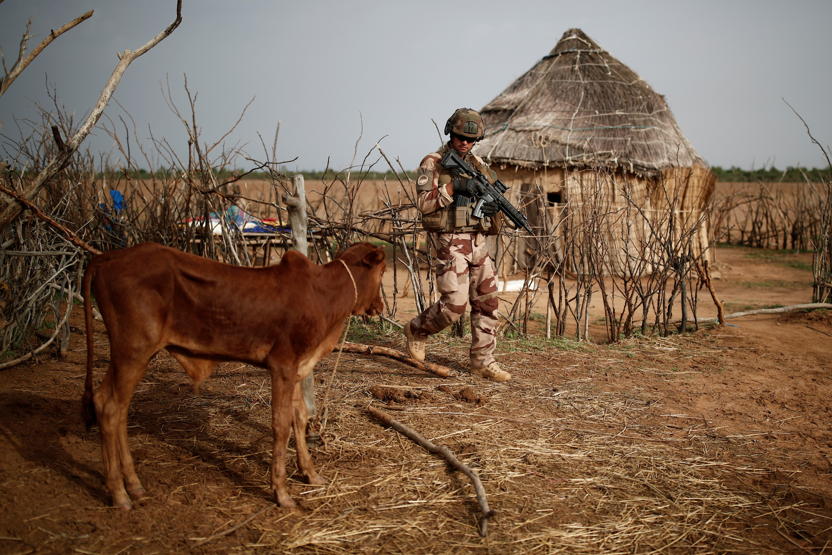 إصابة 6 جنود فرنسيين بجروح متفاوتة الخطورة في هجوم انتحاري في مالي