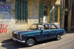 Early 1970s Mercedes Benz 114/115, Beirut