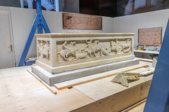Satrap sarcophagus, Istanbul Archeological Museums, Constantinople/Istanbul, Turkey