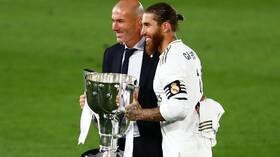 رئيس ريال مدريد يعلق على رحيل زيدان وراموس