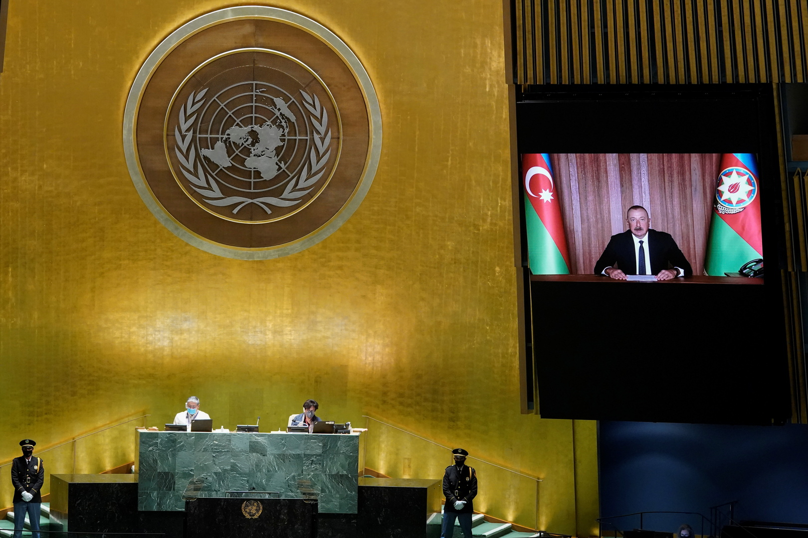 من منبر الأمم المتحدة.. رئيس أذربيجان يؤكد تسوية النزاع في قره باغ