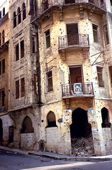 War damaged Beirut by Basile Vé
