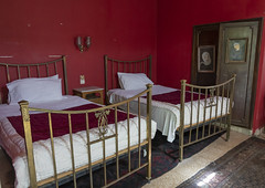 Bedroom in Palmyra hotel, Baalbek-Hermel Governorate, Baalbek, Lebanon