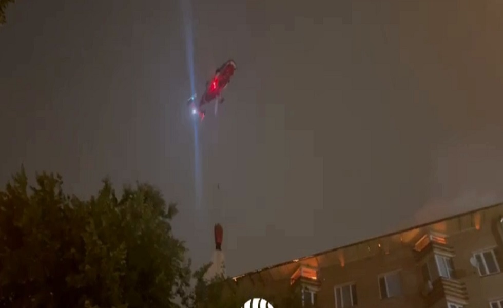اندلاع حريق ضخم في موسكو وإجلاء 400 شخص (فيديو)