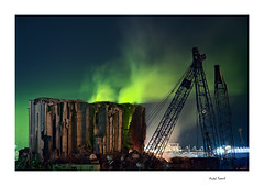 Le silo de Beyrouth en feu | Fire on Beirut grain silo