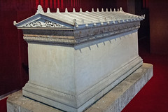Sidon (Saida) Qayya'a Royal Necropolis Hellenistic Chamber III Sarcophagus late 4th cent BCE Pentalic Marble