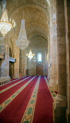 Beirut (Berytus) Mosque of al-Omari 1291 Prayer Hall