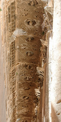 Bekaa Valley Baalbek Temple Complex Temple of Bacchus c.150-250 CE Roman Antoninus Pius Peripteral Colonnade north Ceiling (2e)