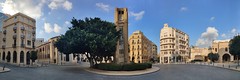 Art Deco Clock Tower - Nejmeh Square/Place de l'Étoile, Beirut Central District (BCD), Beirut, Lebanon