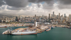 Lebanon, Beirut, the port, 3 years after the explosion.