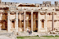 Temple del Pati principal del Complex romà de Baalbek