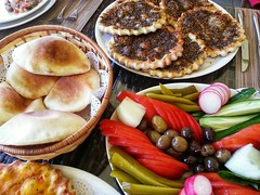 Lebanese breakfast- Beirut, Lebanon