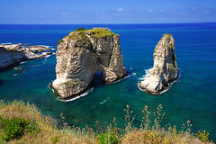 Pigeon Rock, Beirut, Lebanon