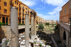 Roman ruins, Beirut, Lebanon