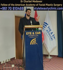 dr charbel medawar plastic surgery style beauty clinic beirut lebanon facelift rhinoplasty blepharoplasty browlift hair transplant otoplasty lip fillers botox professor