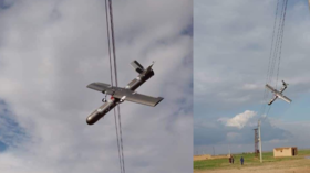 تداول لقطات لطائرة مسيّرة عالقة بأسلاك الكهرباء.. هل هي إيرانية متجهة إلى إسرائيل؟ (فيديوهات + صور)