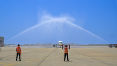 Arrival of the 10th A321neo