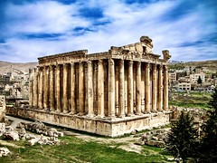 Temple of Bacchus, Baalbek, Bekaa Valley, Lebanon