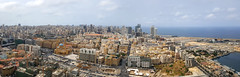 Beirut in better times / Panoramic view on Beirut, Lebanon