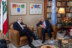 UN Secretary-General Guterres meets with Lebanese leaders