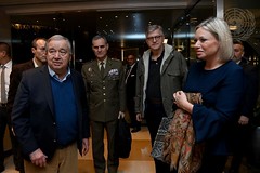 Secretary-General Arrives in Beirut, Lebanon